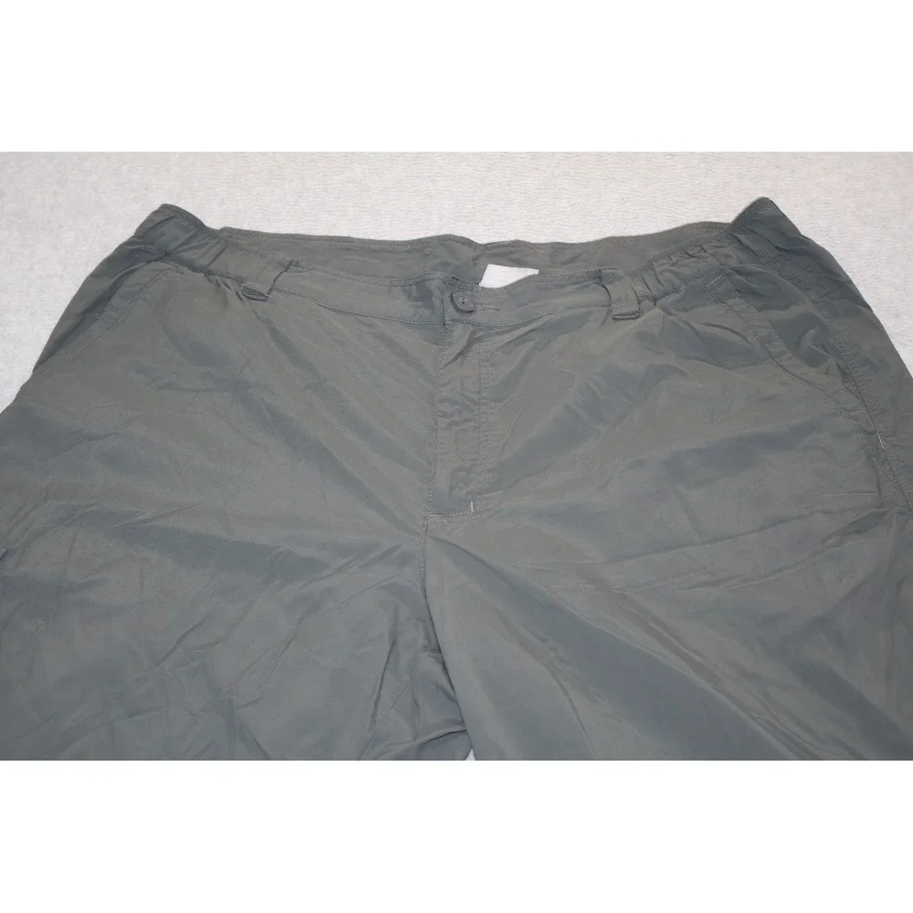 Columbia Cargo Shorts Mens 42 Gray Omni-Shade Sun Protection Hiking Outdoor